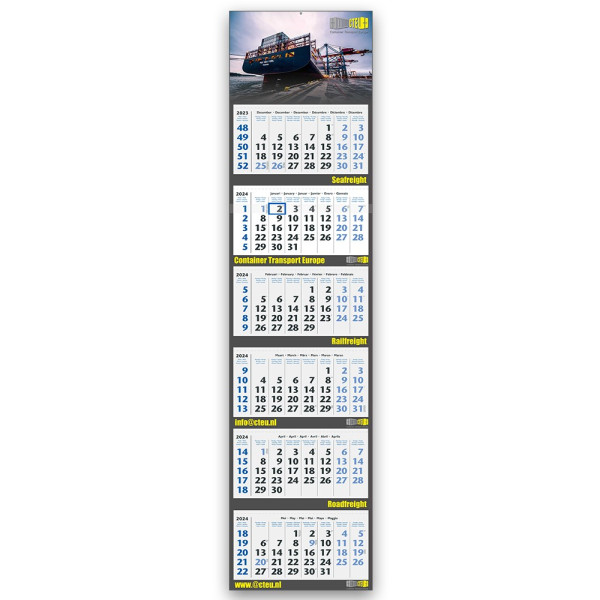 6-maands kalender de luxe extra