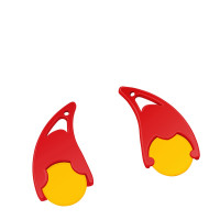 geel, rood