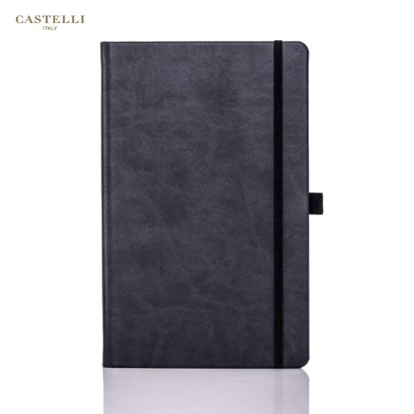 Castelli® Ivory A5 Geruit Hardcover Classic Notitieboek