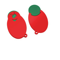 groen, rood
