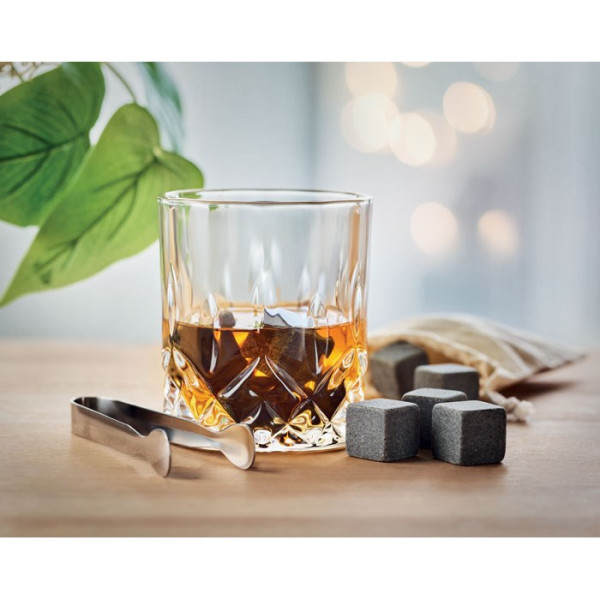 INVERNESS - Luxe whiskey set in bamboe box