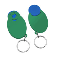 blauw, groen