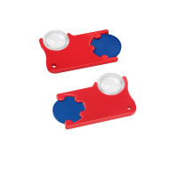 Blauw, Rood