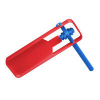 rood, blauw