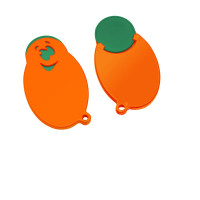 groen, oranje