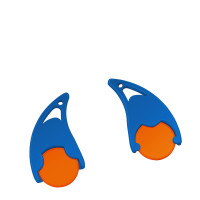 oranje, blauw