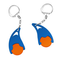 oranje, blauw