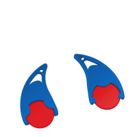 rood, blauw