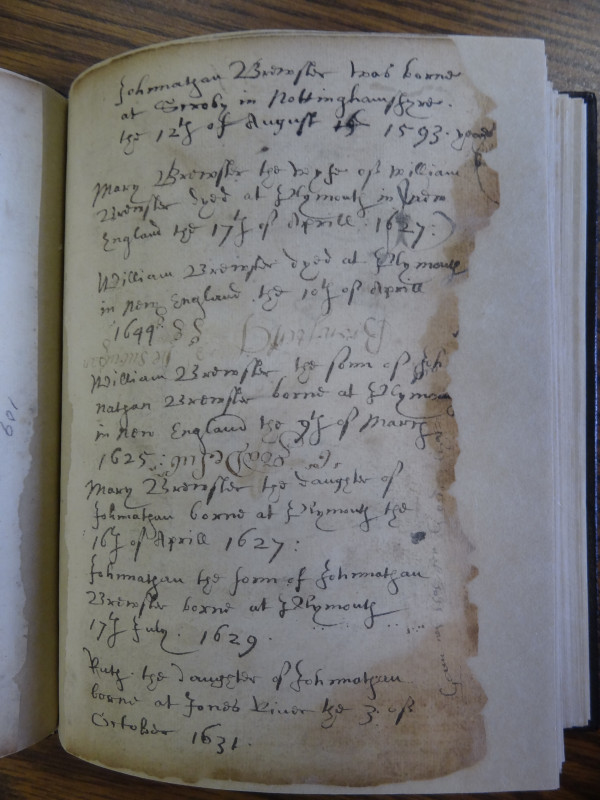 Daybook of William Brewster