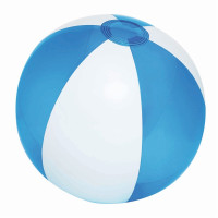 Transparant blauw, Wit