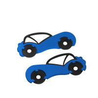 Zwart, Blauw